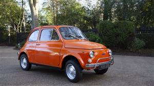 Fiat 500 1969 Wedding car. Click for more information.