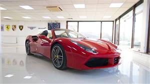 Ferrari 488 Spider Wedding car. Click for more information.