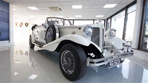 Beauford Open Tourer Wedding car. Click for more information.