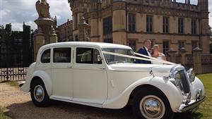 Daimler DE 27 Wedding car. Click for more information.