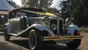 Beauford Open-Top Tourer Wedding car. Click for more information.