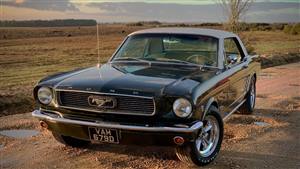 Ford Mustang Coupe 1966 Wedding car. Click for more information.