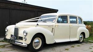 Humber 1949 Pullman Wedding car. Click for more information.