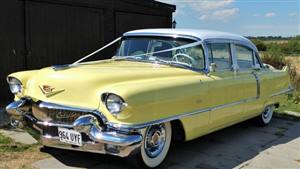 Cadillac 1956 Formal Wedding car. Click for more information.