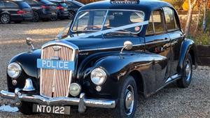Wolseley 1951 6/80 Wedding car. Click for more information.