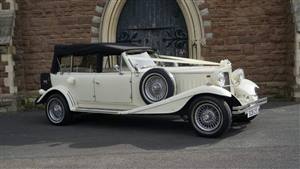 Beauford Tourer Wedding car. Click for more information.