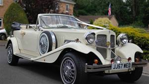 Beauford Tourer - Violet Wedding car. Click for more information.