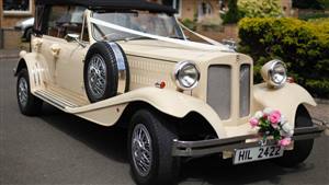 Beauford Tourer - Sienna Wedding car. Click for more information.