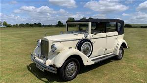 Regent Convertible (William) Wedding car. Click for more information.