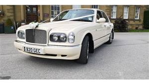 Bentley Arnage Wedding car. Click for more information.