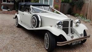 Beauford Open Top Tourer Wedding car. Click for more information.