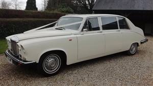 Daimler DS420 Wedding car. Click for more information.