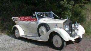 Rolls Royce 1938 25/30HP Tourer Wedding car. Click for more information.