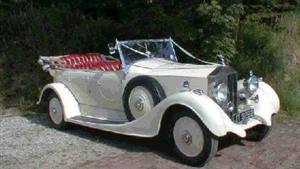 Rolls Royce,1938 25/30HP Tourer,Ivory| White