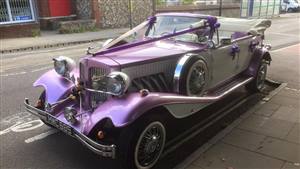 Beauford Open-Top Tourer Wedding car. Click for more information.