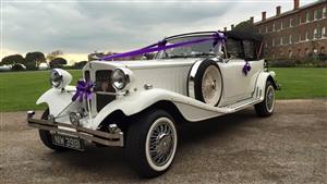Beauford Open-Top Tourer Wedding car. Click for more information.
