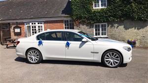 BMW 7 Series 730 Wedding car. Click for more information.