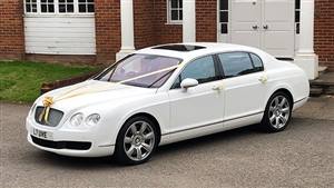 Bentley Flying Spur Wedding car. Click for more information.