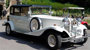 Beauford Hard top - Rebecca Wedding car. Click for more information.