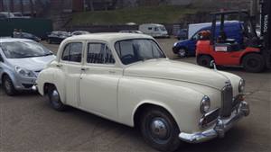 Humber Hawk Wedding car. Click for more information.