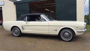 Ford Mustang 1966 LHD Wedding car. Click for more information.