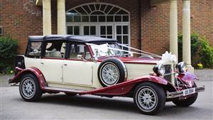 Beauford,Tourer,Burgundy / Olde English White