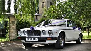 Jaguar XJ6 - White Wedding Car Wedding car. Click for more information.