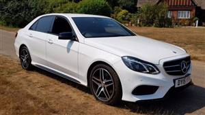 Mercedes E Class Wedding car. Click for more information.