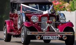 Beauford Tourer Wedding car. Click for more information.