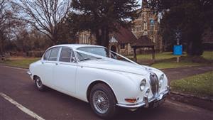 Jaguar 1965 S-Type Wedding car. Click for more information.