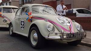 VW Beetle Wedding car. Click for more information.