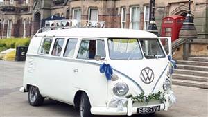 VW Campervan,Split Screen,Olde English White