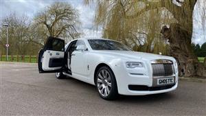 Rolls Royce Ghost II Wedding car. Click for more information.