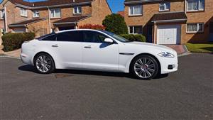 Jaguar,XJL V6 Supercharged,White