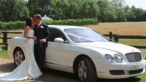 Bentley Flying Spur Wedding car. Click for more information.