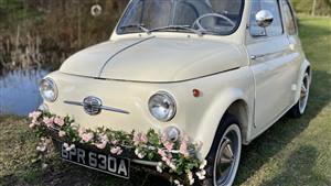 Fiat Classic 500 D Wedding car. Click for more information.