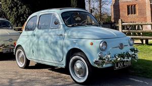 Fiat Classic 500 D Wedding car. Click for more information.