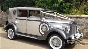 Regent Landaulette Wedding car. Click for more information.