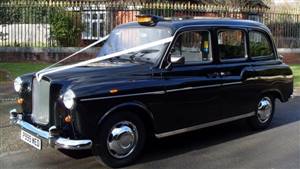 London Taxi Fairway Wedding car. Click for more information.