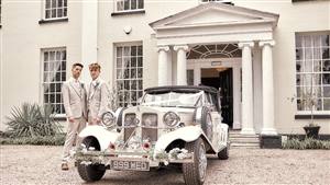 Beauford 4 Dr Tourer Wedding car. Click for more information.