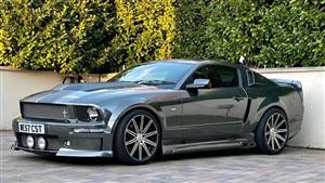 Ford Mustang Wedding car. Click for more information.