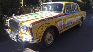 Rolls Royce Silver Shadow Wedding car. Click for more information.