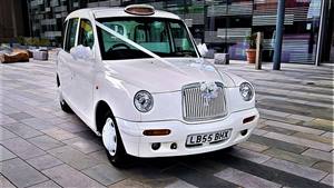 Taxi TX1 Wedding car. Click for more information.
