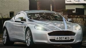 Aston Martin Rapide Wedding car. Click for more information.