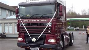 DAF XF Wedding car. Click for more information.