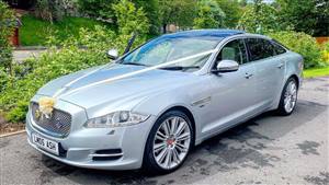 Jaguar XJL Wedding car. Click for more information.