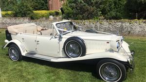 Beauford 4 Dr Tourer Wedding car. Click for more information.