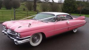 Cadillac 1959 Coupe De Ville Wedding car. Click for more information.