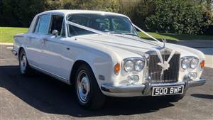 Rolls Royce Silver Shadow Wedding car. Click for more information.