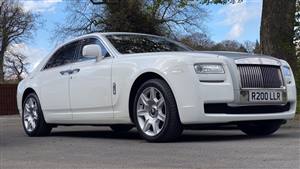 Rolls Royce Ghost Wedding car. Click for more information.